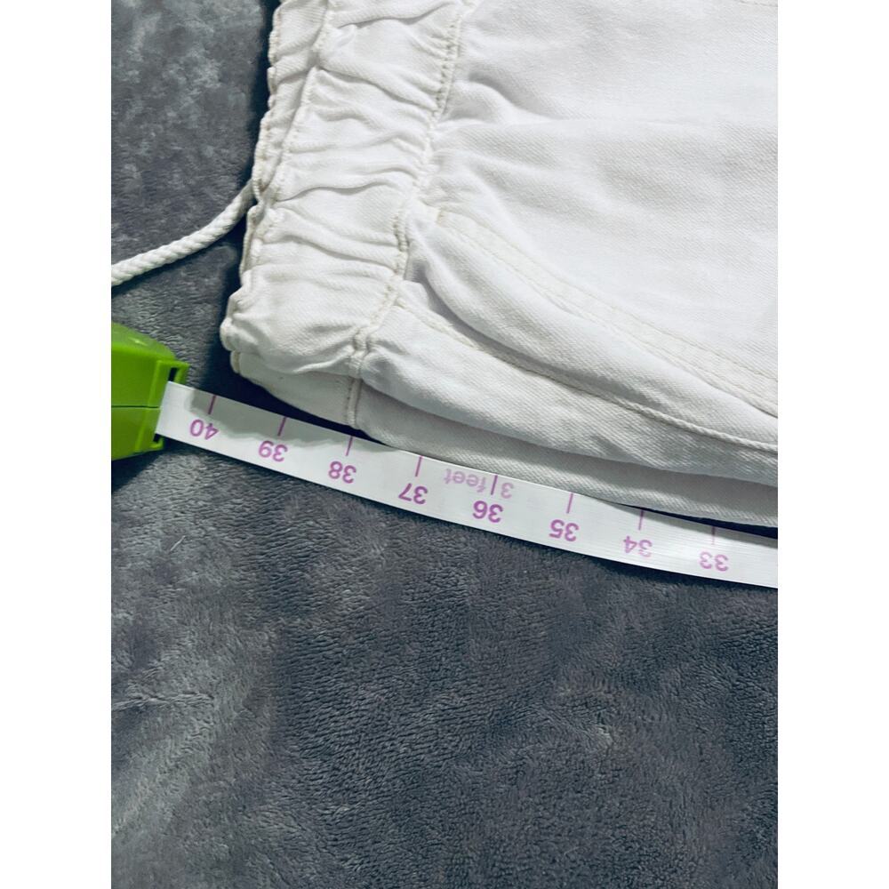 NWT J.Crew Drawstring Pants Size 32 Soft White Causal Comfortable 100% Cotton - Picture 11 of 12